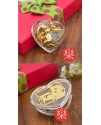 蝴蝶愛心 透明 心型音樂盒 MUSIC BOX